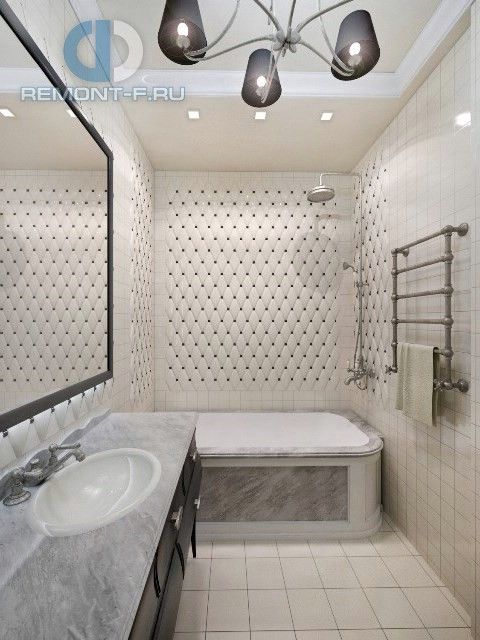 Дизайн ванной в прованском стиле  – фото 1943