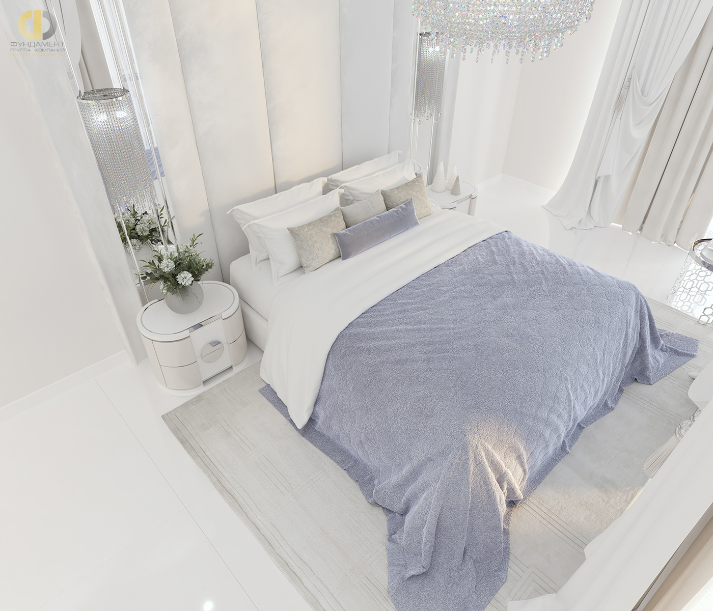 Дизайн спальни в стиле арт-деко – фото 78