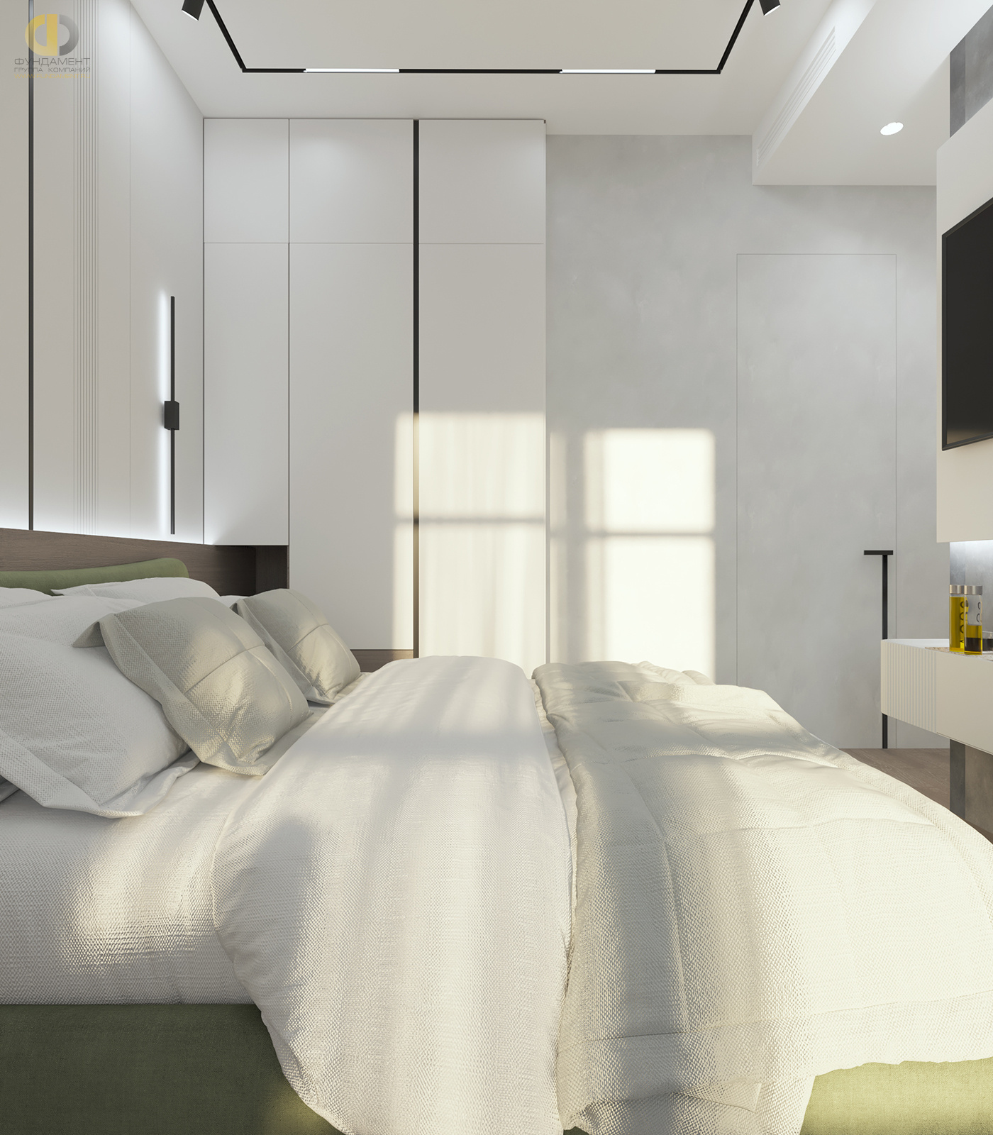 Дизайн спальни в стиле cовременном – фото 66
