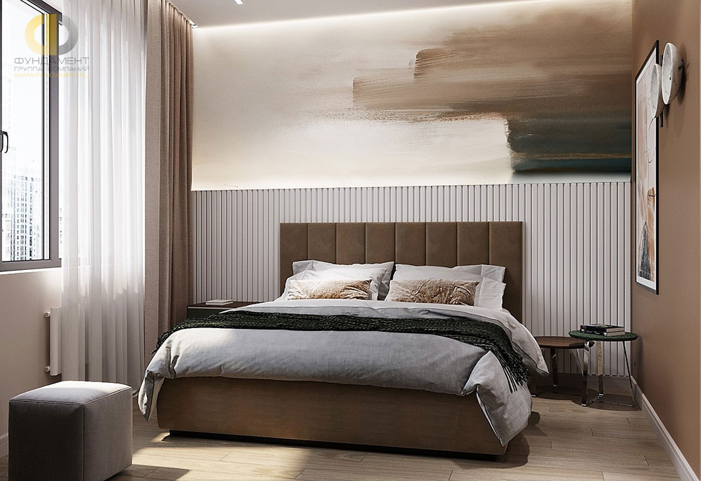 Дизайн спальни в стиле cовременном – фото 201