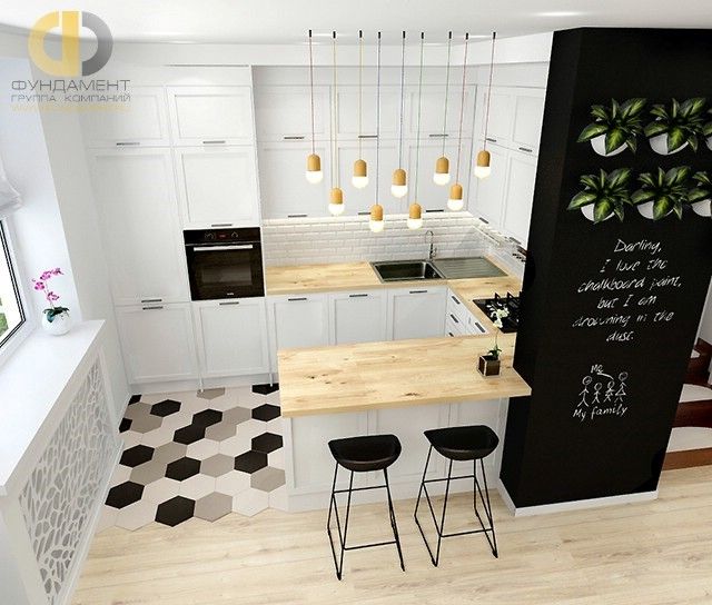 Кухня в стиле Лофт: дизайн, интерьер, фото