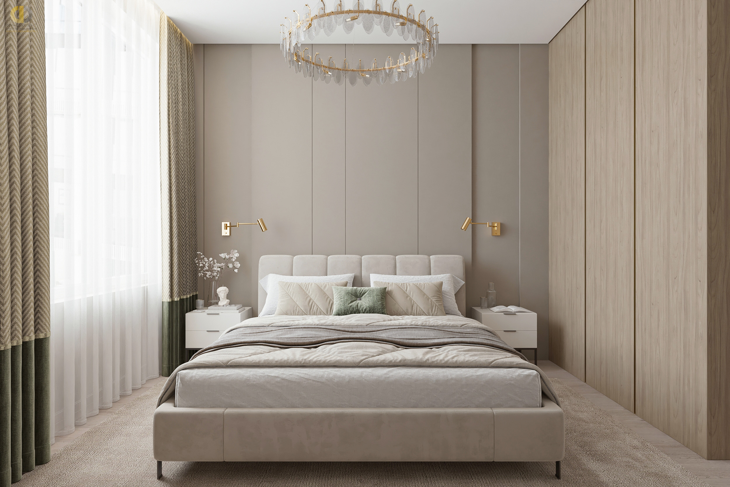 Идеи интерьера спальни-гостиной: дизайн комнаты 16 кв.м | баштрен.рф
