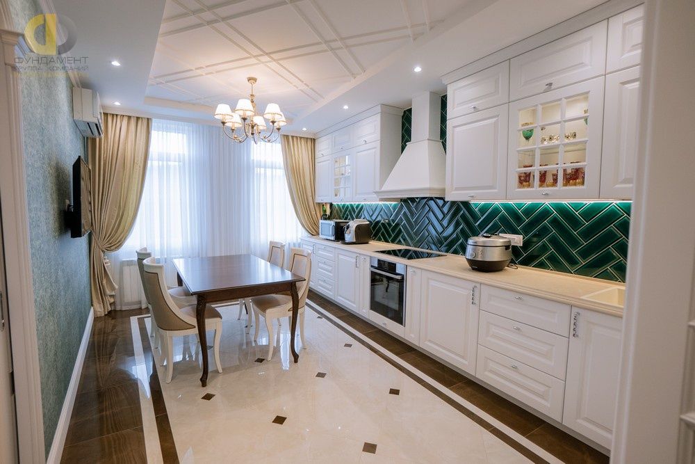 Дизайн интерьера кухни в реальной квартире (75 фото)