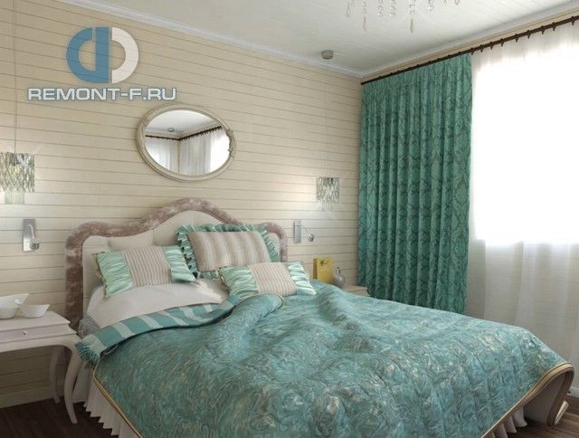 Спальня в стиле дизайна прованс по адресу г. Солнечногорск, ул. Металлистов, д. 1А, 2014 года