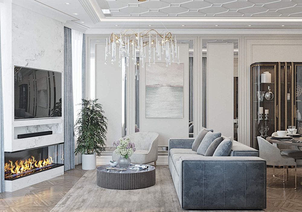 Дизайн гостиной в частном доме: 50 вариантов дизайна с фото гостиной от Mebelru