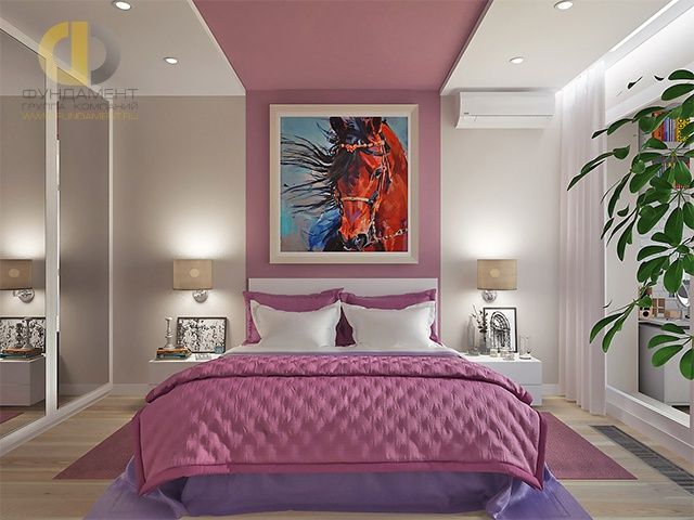 Гармония в спальне начинается с правильного цвета стен