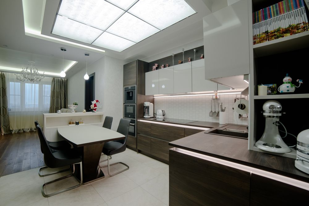 На фото:Кухня Platino Mobili Design-09 в современном стиле