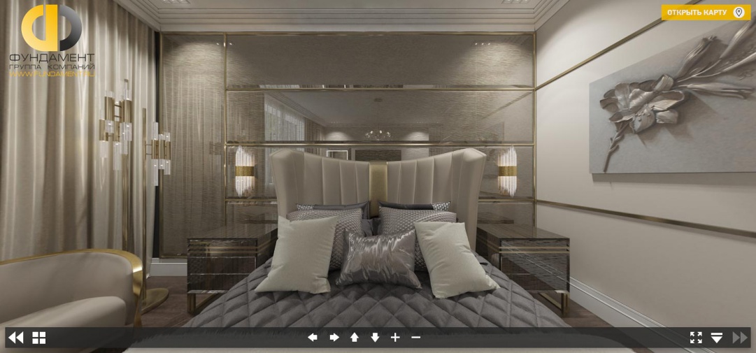 3D-дизайн спальни в квартире
