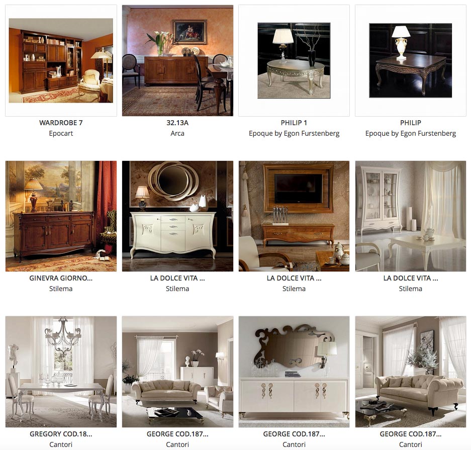 Купить мебель для гостиной в классическом стиле