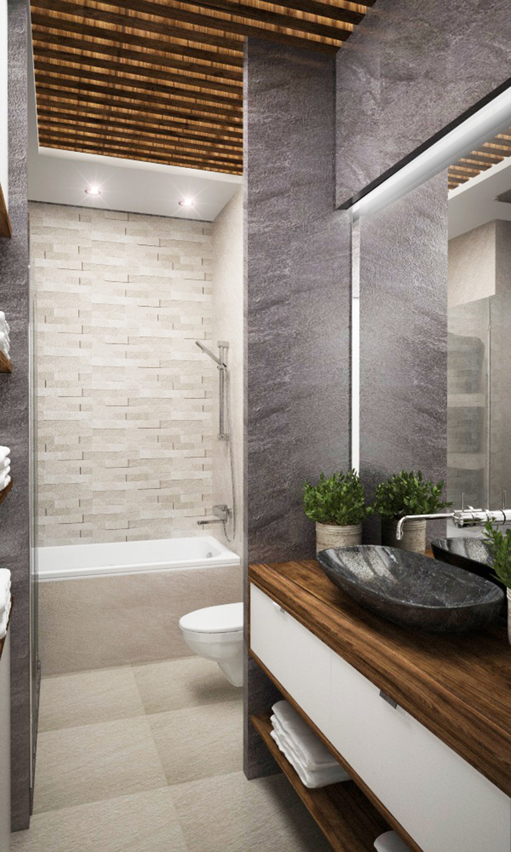 На фото:Интерьер ванной в квартире в стиле неоклассика