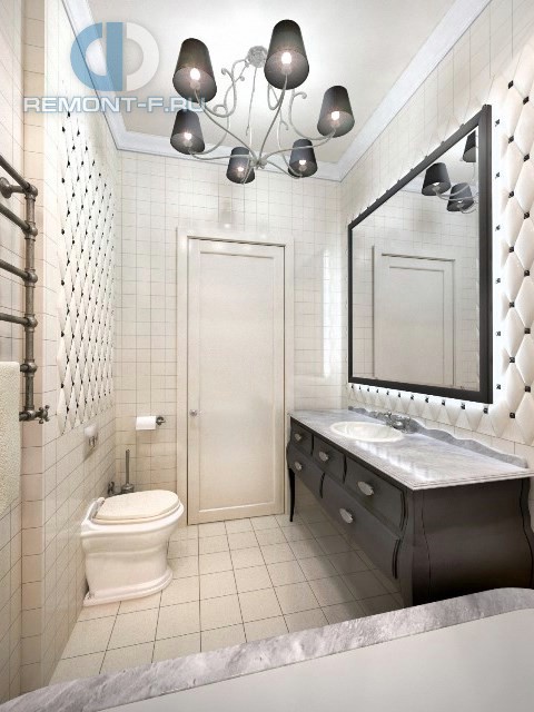 Дизайн ванной комнаты в стиле ретро