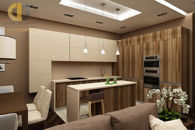 Дизайн простой кухни 10 кв м