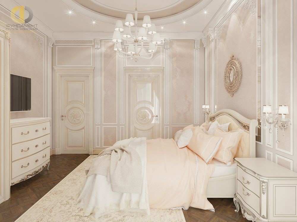 Интерьер классической спальни