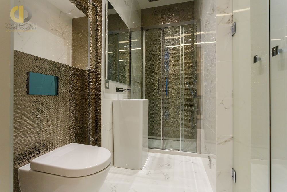 Модная ванная комната в современном стиле