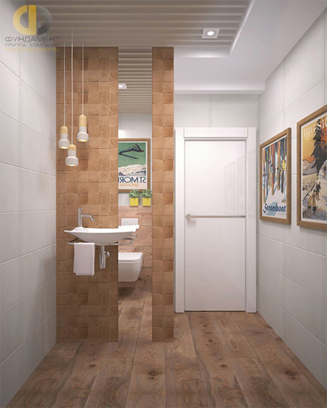 Современные идеи в дизайне ванной комнаты в эко-стиле. Фото 2016
