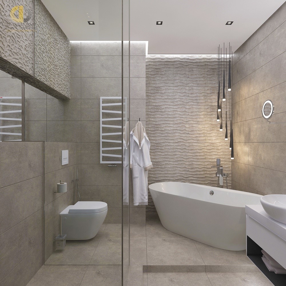 Ванная комната с санузлом дизайн
