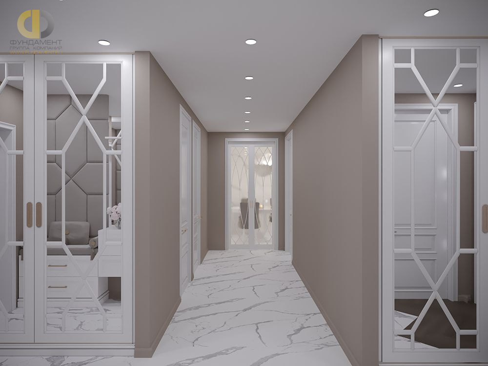 Дизайн коридора в стиле cовременном – фото 3