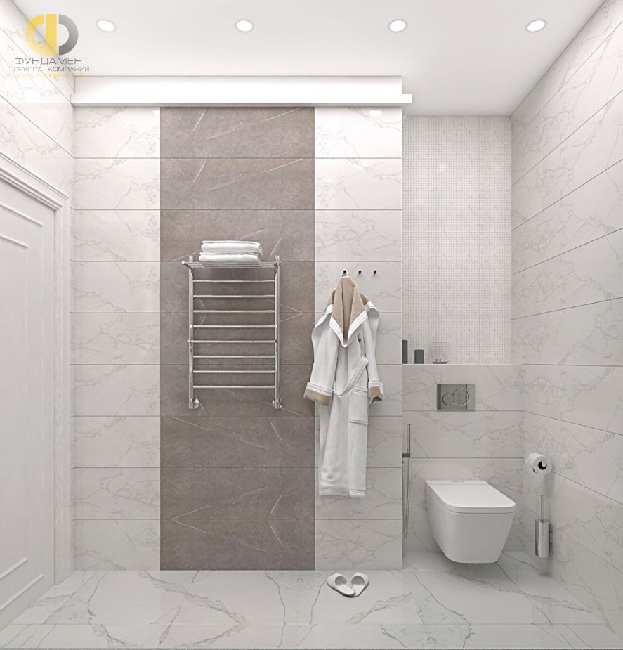 Дизайн интерьера ванной в двухкомнатной квартире 62 кв.м в стиле неоклассика18