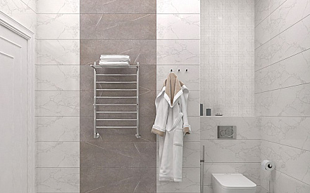 Дизайн интерьера ванной в двухкомнатной квартире 62 кв.м в стиле неоклассика18