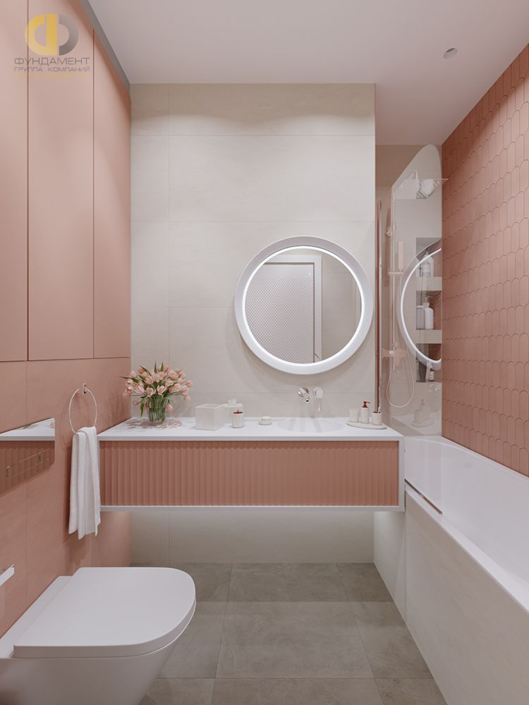 Дизайн ванной в стиле cовременном – фото 569