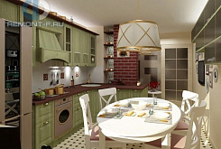 Кухня в стиле прованс. 34 фото интерьеров