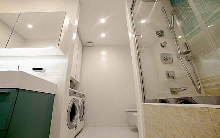 Ремонт ванной в четырёхкомнатной квартире 137 кв.м в современном стиле27