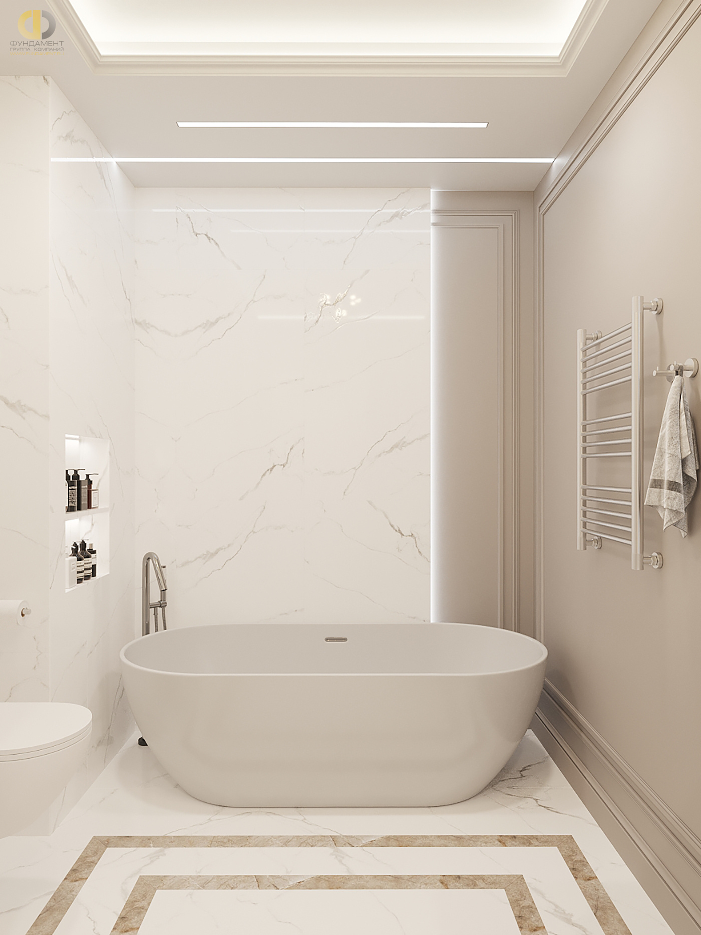 Дизайн ванной в стиле cовременном – фото 110