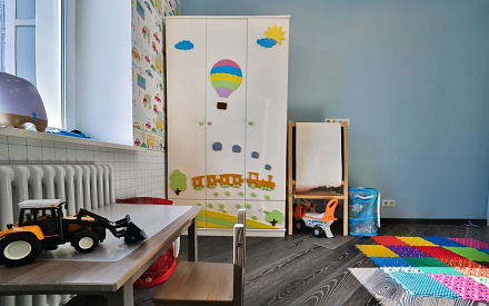 Ремонт в детской трехкомнатной квартиры 94 кв.м в новостройке