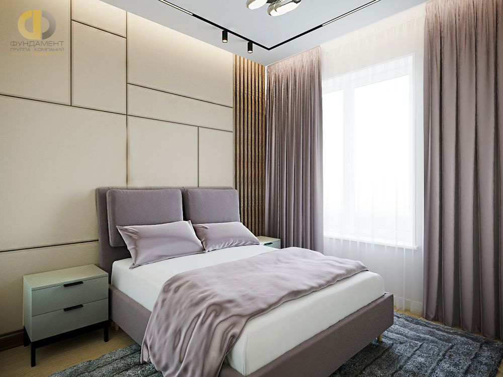Спальня в стиле дизайна современный по адресу г. Москва, Ленинградский пр. , д. 31, 2019 года