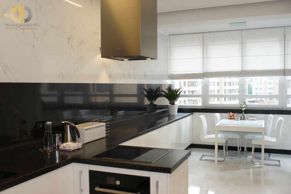 Современный ремонт кухни в двухкомнатной квартире в стиле минимализм – фото 260