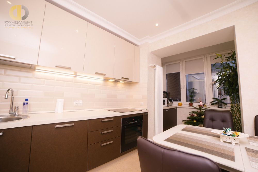 Дизайн интерьера кухни в трёхкомнатной квартире 72 кв.м в стиле лофт – фото 127