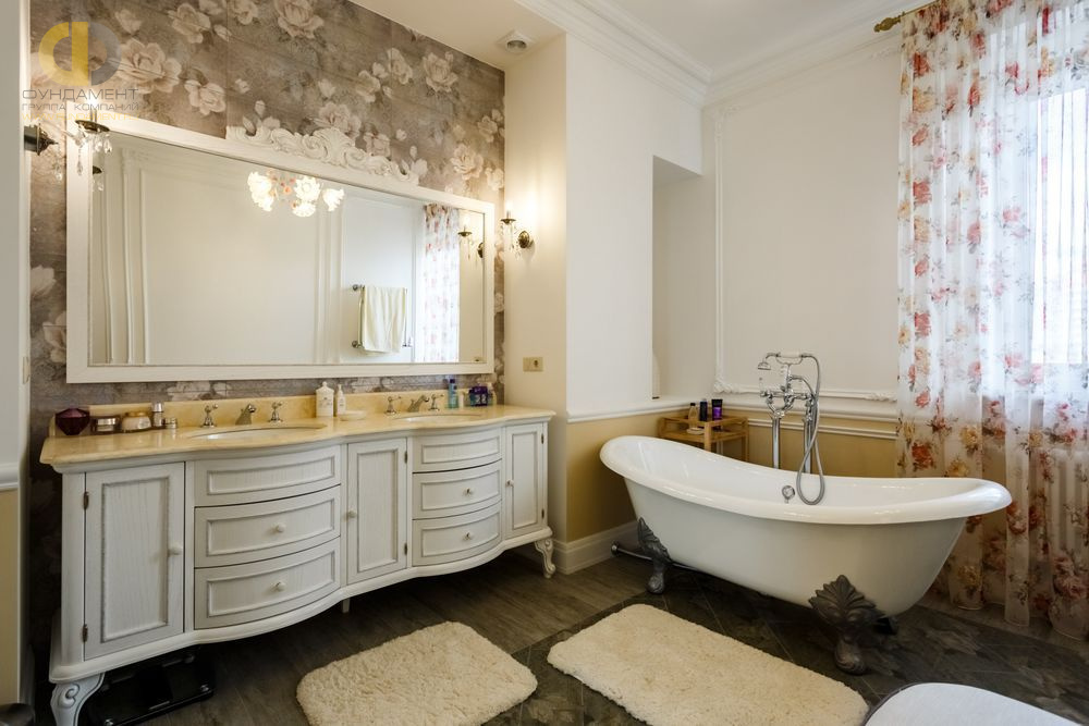 Дизайн ванной комнаты коричневого цвета: 100+ реальных фото примеров