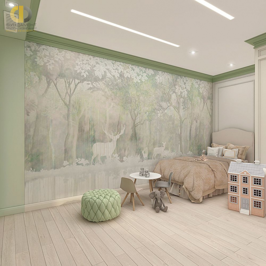 Дизайн интерьера детской в трёхкомнатной квартире 107 кв.м в стиле неоклассика23