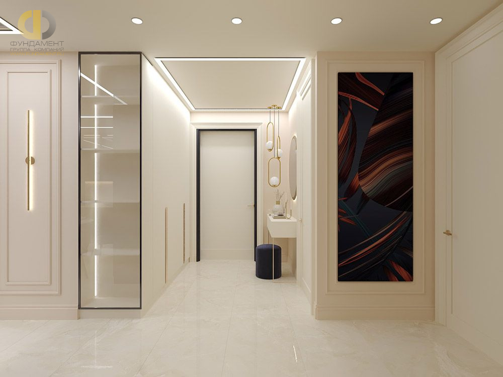 Дизайн коридора в стиле cовременном – фото 5