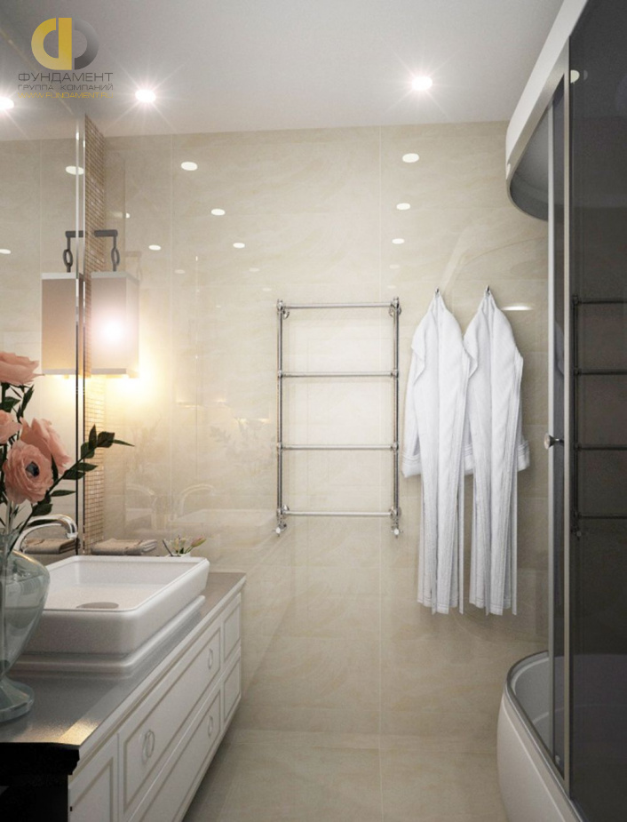 Интерьер ванной - фото идей современного дизайна для ванных разных размеров