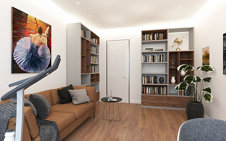 Дизайн интерьера прочего в трёхкомнатной квартире 125 кв.м в современном стиле21
