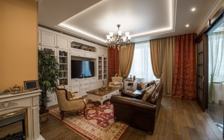 Евроремонт трехкомнатной квартиры в Москве