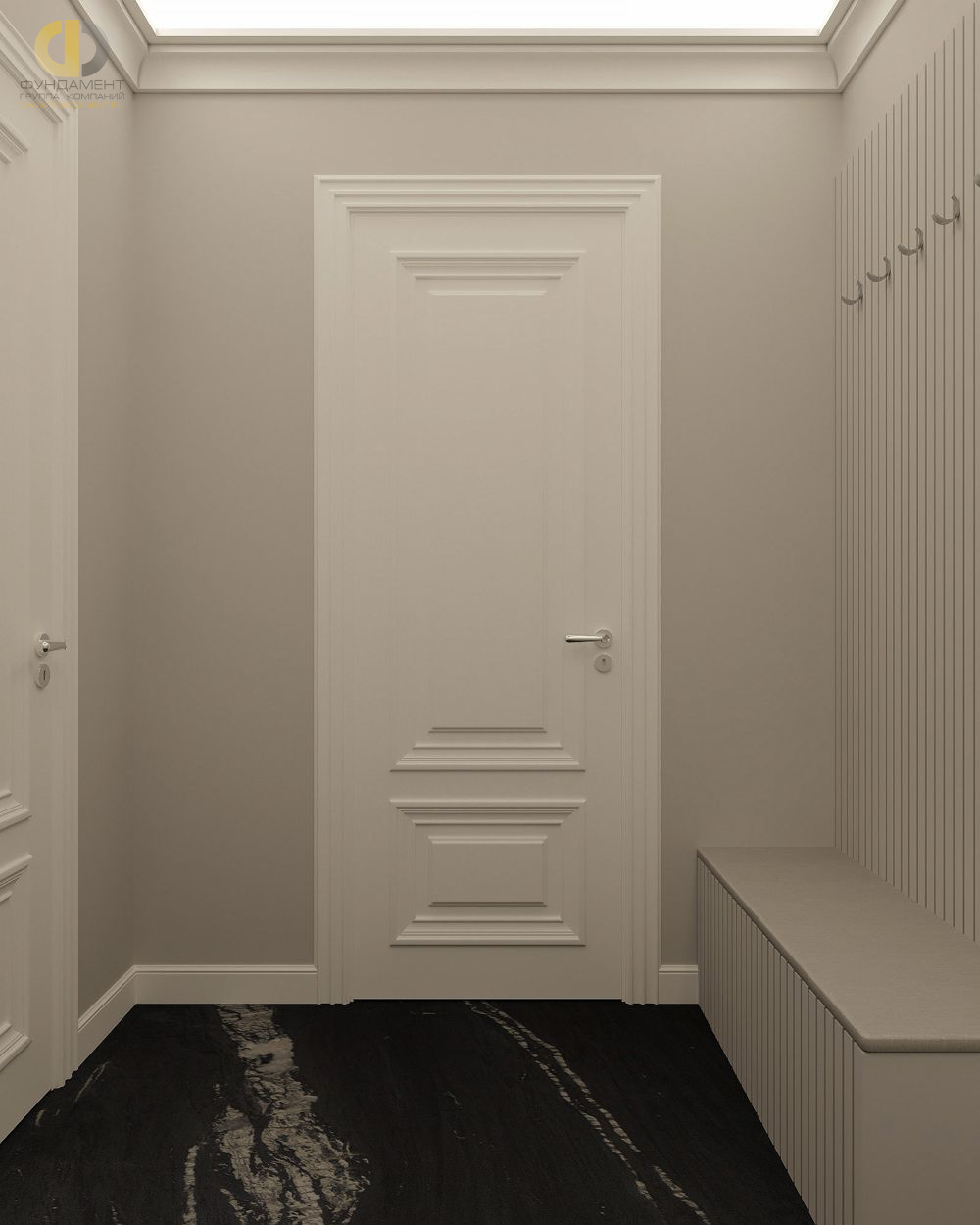 Дизайн коридора в стиле cовременном – фото 13