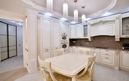 Элитный ремонт четырехкомнатной квартиры в Москве