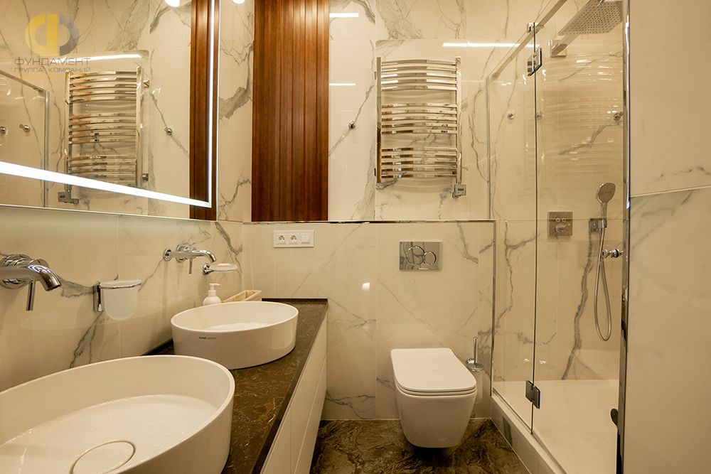 Фото ремонта ванной в стиле cовременном – фото 47