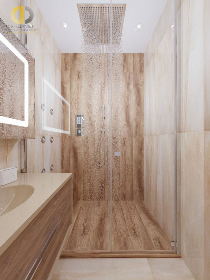 Дизайн интерьера ванной в трёхкомнатной квартире 125 кв.м в современном стиле6