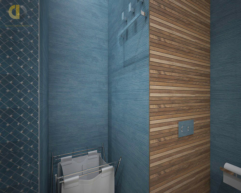Ванная в стиле дизайна современный по адресу г. Москва, Авиаконструктора Микояна, д. 14, 2019 года