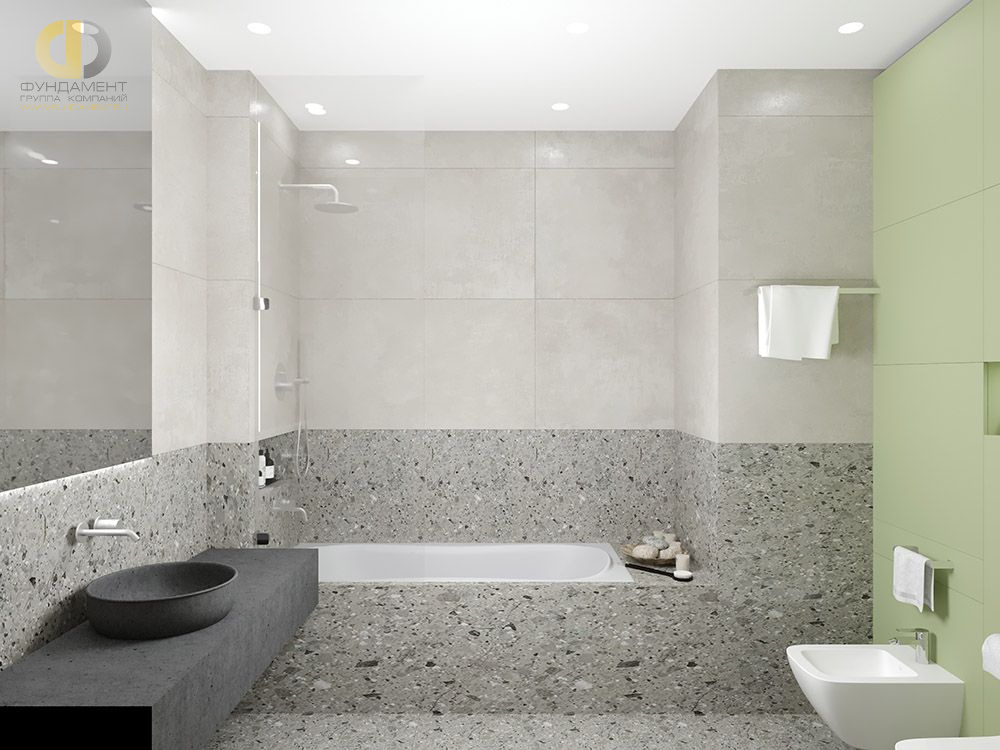 Дизайн ванной в стиле cовременном – фото 11