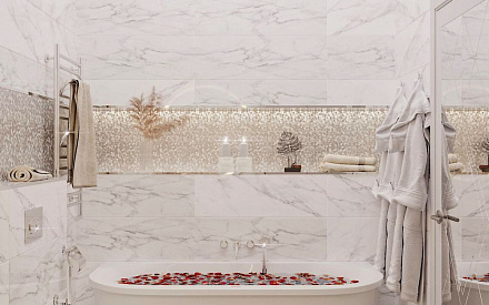 Дизайн интерьера ванной в четырёхкомнатной квартире 87 кв.м в современном стиле 10