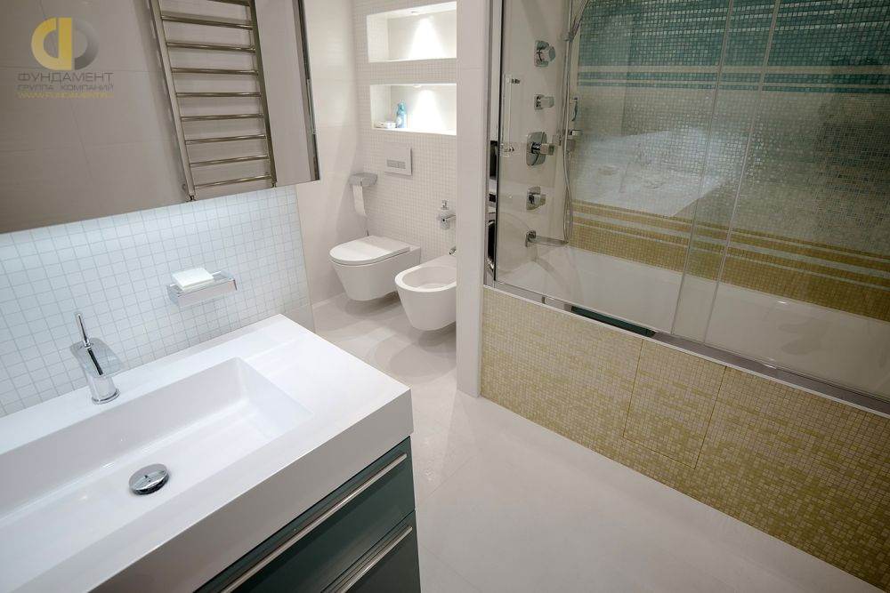 Ремонт ванной в четырёхкомнатной квартире 137 кв.м в современном стиле24