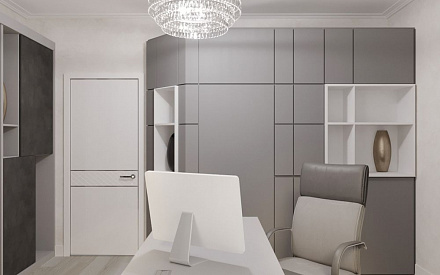 Дизайн интерьера кабинета в доме 278 кв.м в стиле ар-деко23