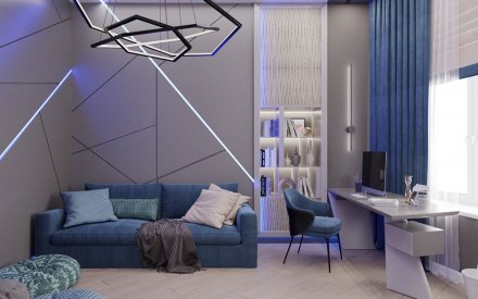 Дизайн пятикомнатной квартиры в Москве