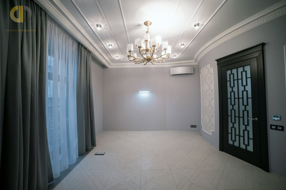 Фото ремонта спальни в четырёхкомнатной квартире 276 кв. м в стиле ар-деко  – фото 134