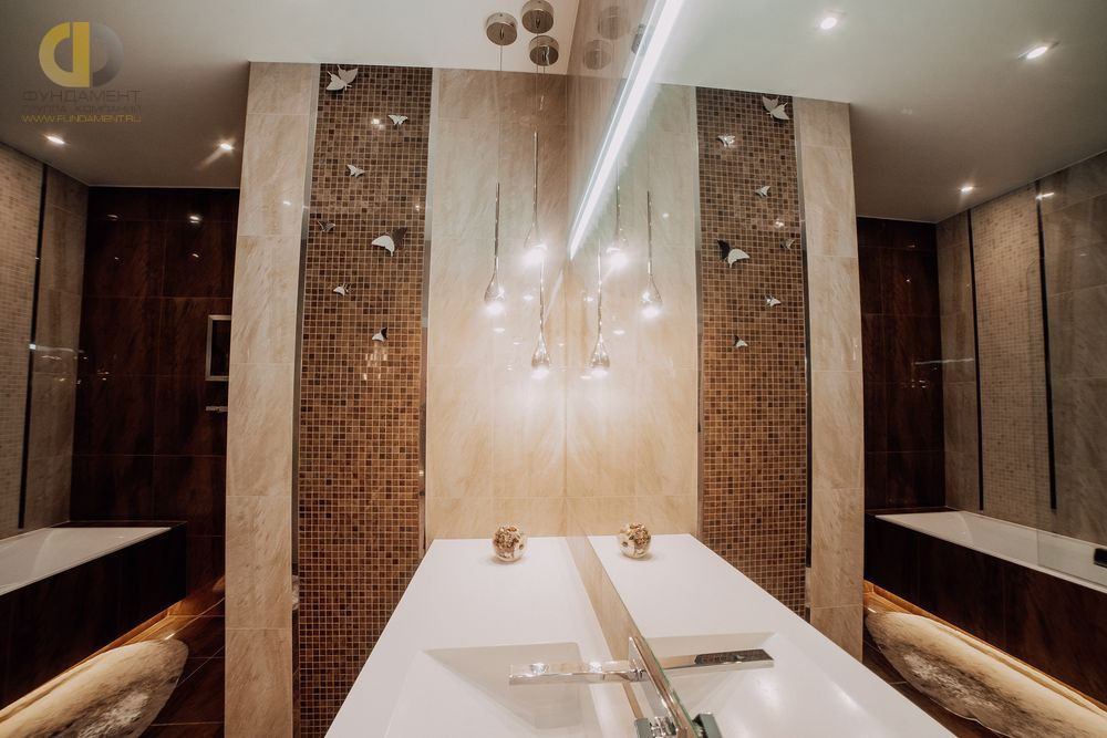 Ремонт ванной в двухкомнатной квартире 101 кв.м в современном стиле22