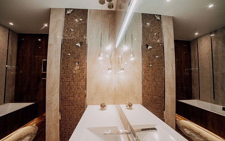 Ремонт ванной в двухкомнатной квартире 101 кв.м в современном стиле22